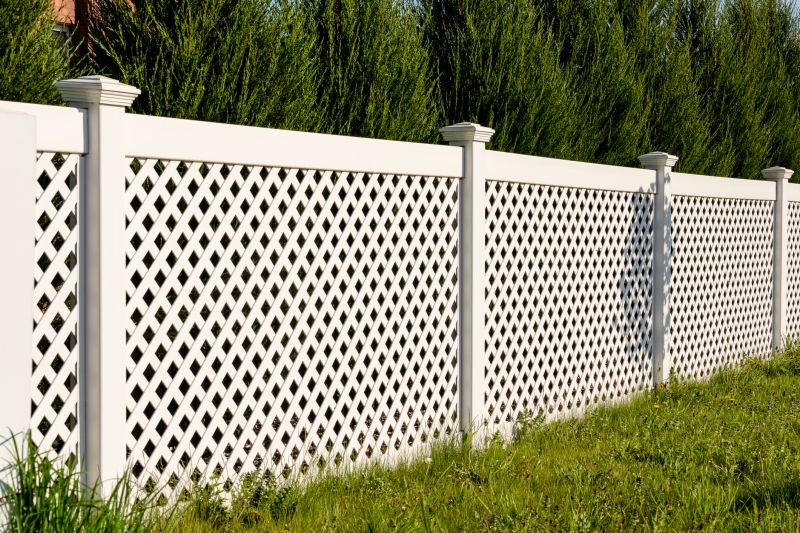 Lattice Vinyl Fence